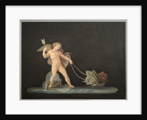 Cupid with Butterflies by Anonymous
