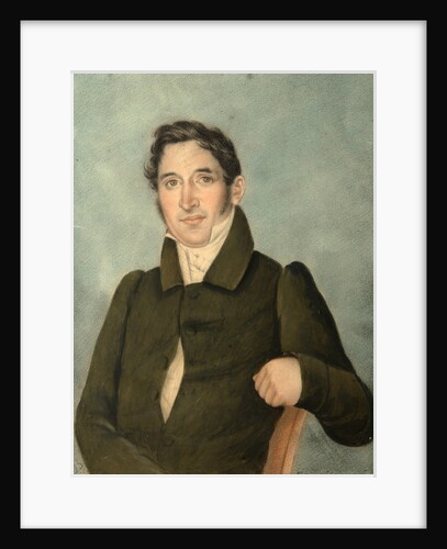 Portrait of a man wearing a frock coat (Poltoratsky), 1820s by Anonymous