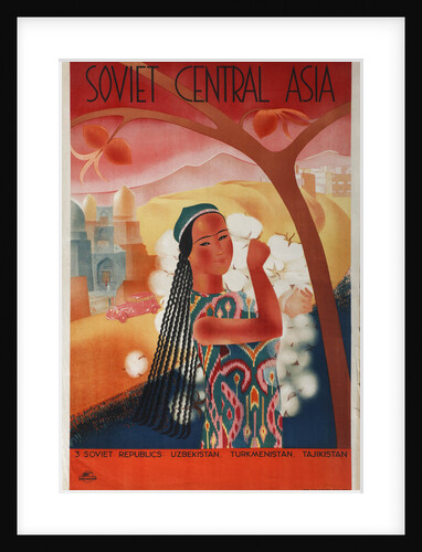 Soviet Central Asia (Poster of the Intourist company), 1934 by Anonymous
