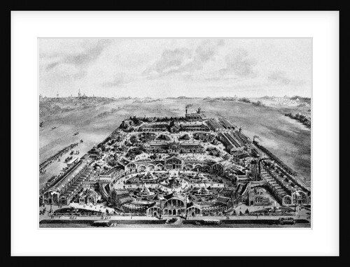 View of the All-Russian Exhibition of 1882 (Khodynka, Moscow), 1882 by Anonymous