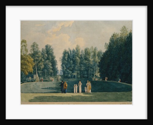 In the Park. Olgovo, 1813 by Apraksina
