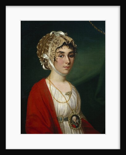 Portrait of the Actress and Singer, Countess Praskovya Sheremetyeva (Zhemchugova), 1802 by Nikolai Ivanovich Argunov