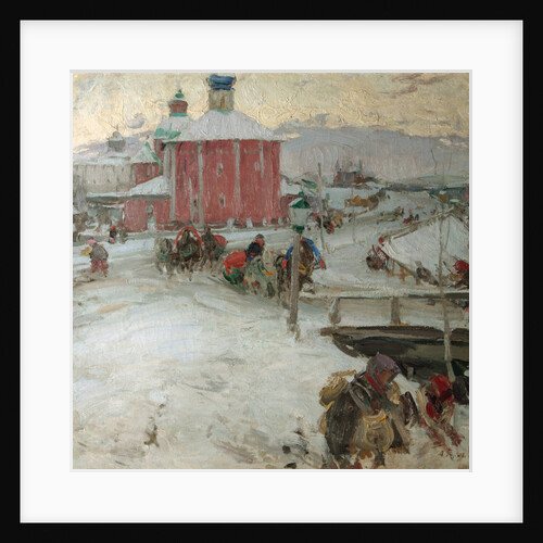 Winter, 1909 by Abram Yefimovich Arkhipov