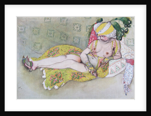 The Yellow Sultans Wife, 1916 by Léon Bakst