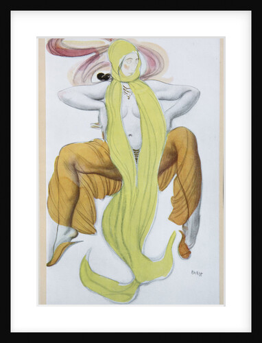 Costume design for the Ballet La Légende de Joseph by R. Strauss, 1914 by Léon Bakst