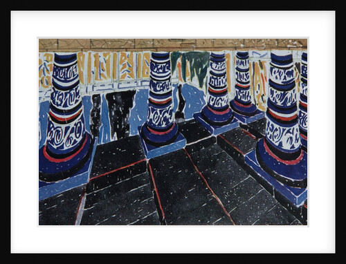 Stage design for the drama Phaedra (Phèdre) by Jean Racine, 1923 by Léon Bakst