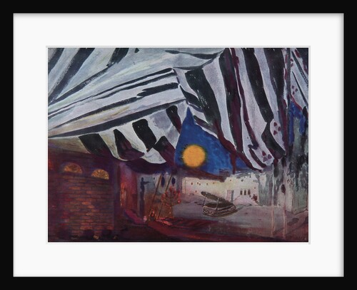 Stage design for the play Salome by O. Wilde, 1912 by Léon Bakst