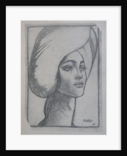 Portrait of madame T., 1918 by Léon Bakst