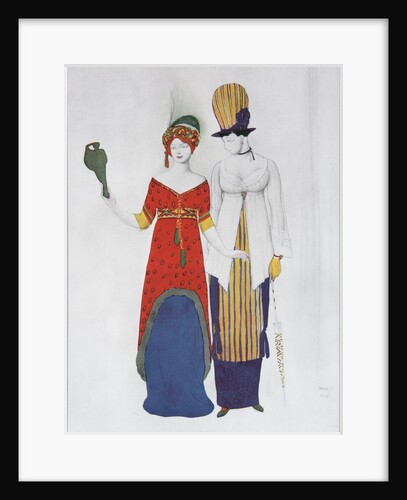 Fantasy on the Theme Modern Dress, 1910 by Léon Bakst