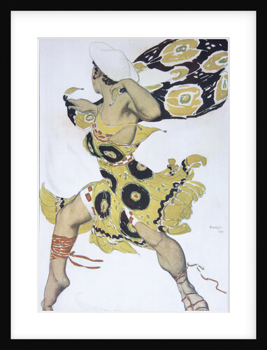 Phobos. Costume design for the ballet Narcisse by N. Tcherepnin, 1911 by Léon Bakst