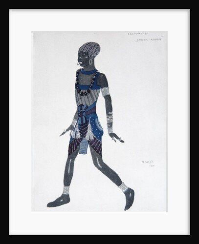 Costume design for the ballet Cléopatre, 1909 by Léon Bakst