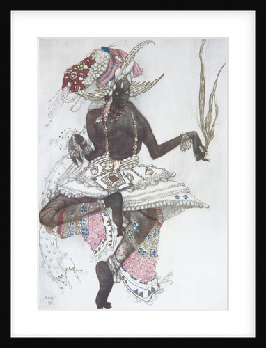 Costume design for the Ballet Blue God by R. Hahn, 1912 by Léon Bakst