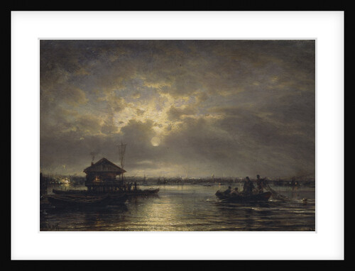 Summer Night on the Neva, 1875 by Alexei Petrovich Bogolyubov