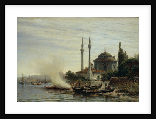 Golden Horn. Constantinople, 1864 by Alexei Petrovich Bogolyubov