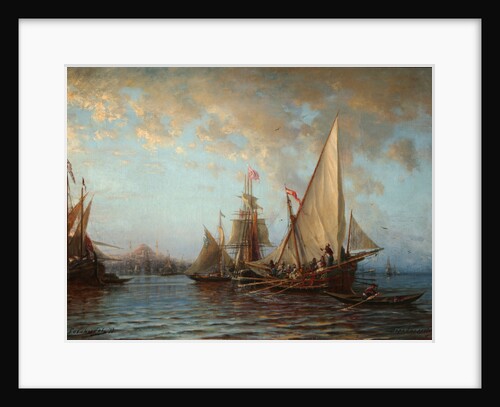The Dardanelles, 1873 by Alexei Petrovich Bogolyubov