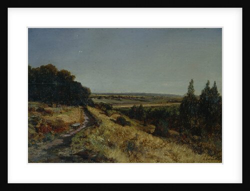 Alexander Radishchevs Estate Ablyazovo, 1860s by Alexei Petrovich Bogolyubov