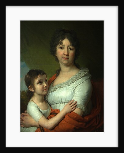 Portrait of A.E. Labzina and her foster-daughter S.A. Mudrova, 1803 by Vladimir Lukich Borovikovsky