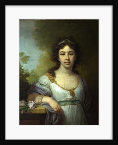 Portrait of Varvara Shidlovskaya, 1798 by Vladimir Lukich Borovikovsky
