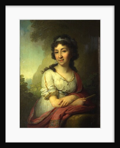 Portrait of Yekaterina Vasilyevna Torsukova, 1795 by Vladimir Lukich Borovikovsky