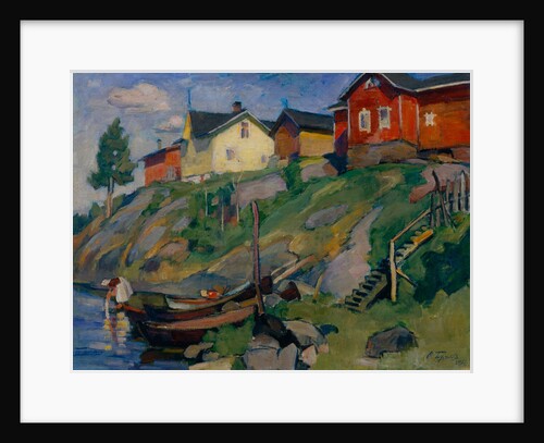 A country village in Finland, 1915 by Osip Emmanuilovich Braz