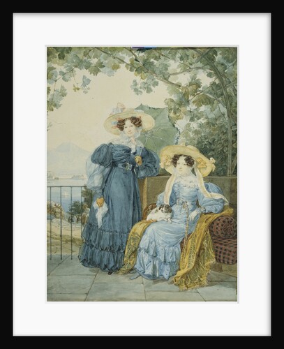 Portrait of Countess Yekaterina Artemyevna Vorontsova and Princess Yelena Mikhaylovna Galitzine by Alexander Pavlovich Briullov