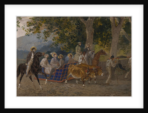 Ride, 1849 by Karl Pavlovich Briullov