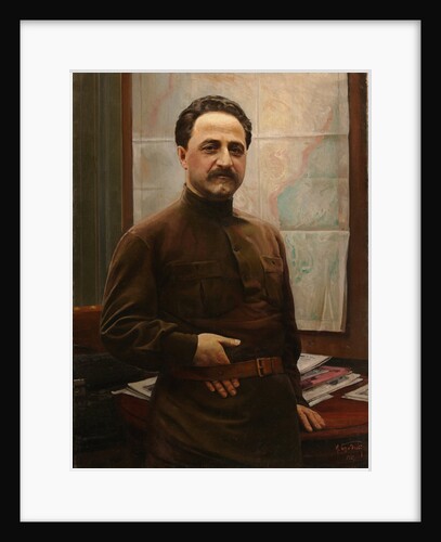 Portrait of Grigory (Sergo) Ordzhonikidze (1886?1937), 1929 by Isaak Izrailevich Brodsky