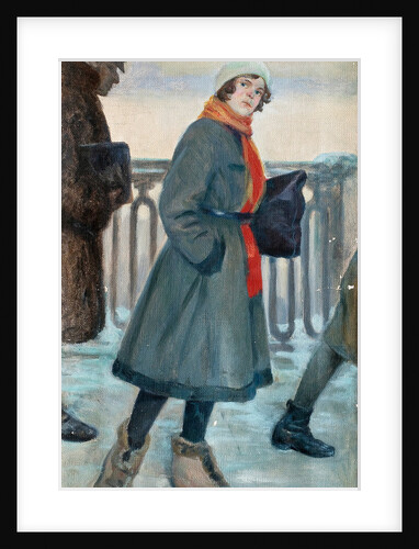 The Way to Work, 1926 by Fyodor Fyodorovich Buchholz