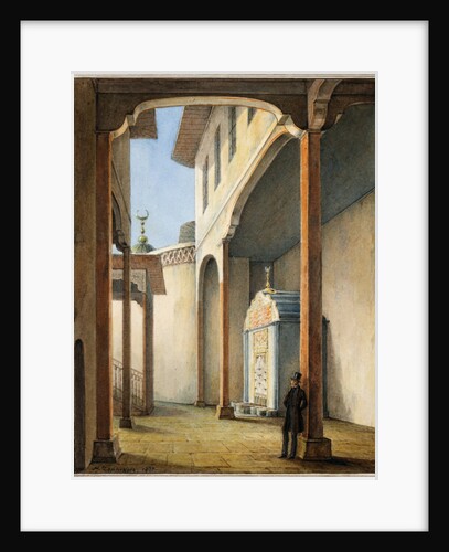 Pushkin in the Bakhchisaray Khans Palace, 1837 by Nikanor Grigoryevich Chernetsov