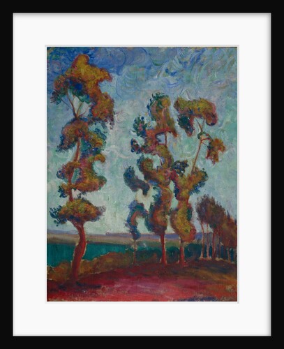 The Young Oaks, 1915 by Vasily Ivanovich Denisov