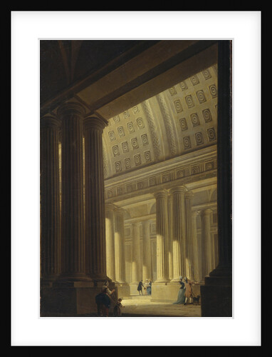 The Internal View of a Temple. (A Doric Vestibule), 1781 by Yakov Gerasimovich Farafontyev