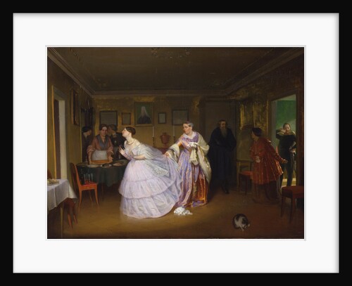 The Major Makes a Proposal, 1851 by Pavel Andreyevich Fedotov