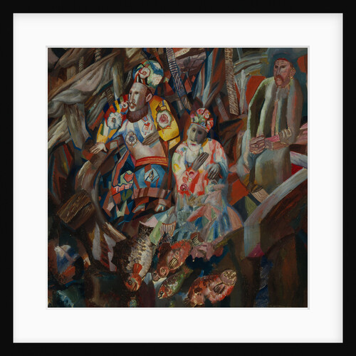 East and West, 1912-1913 by Pavel Nikolayevich Filonov