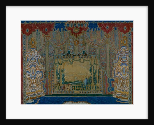 Stage design for the theatre play Don Juan by Moliére, 1910 by Alexander Yakovlevich Golovin