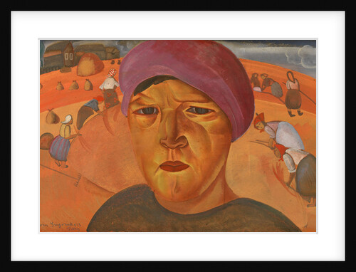 Russian Peasant Woman by Boris Dmitryevich Grigoriev