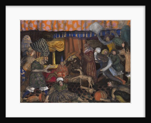 Childrens Masquerade, 1912 by Boris Dmitryevich Grigoriev