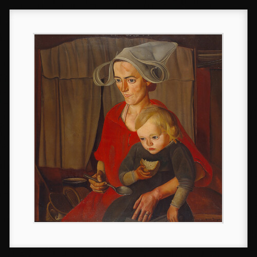 The Poverty, 1925 by Boris Dmitryevich Grigoriev