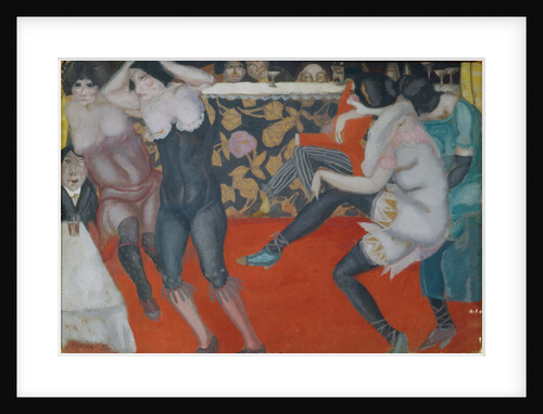 In the Cabaret, 1913 by Boris Dmitryevich Grigoriev