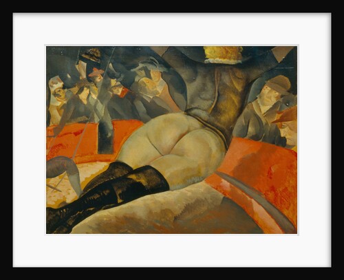 In the circus, c. 1908 by Boris Dmitryevich Grigoriev