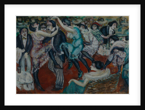 Café chantant, 1913 by Boris Dmitryevich Grigoriev