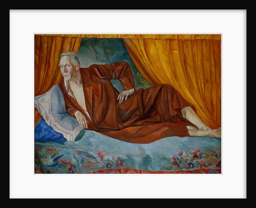 Portrait of the singer Fyodor I. Shalyapin, 1918 by Boris Dmitryevich Grigoriev