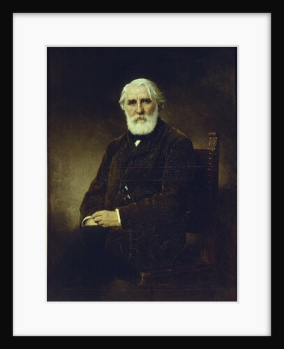 Portrait of the author Ivan S. Turgenev, 1875 by Alexei Alexeyevich Harlamov