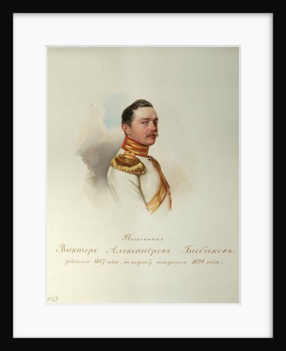 Portrait of Viktor Alexandrovich Bibikov by Vladimir Ivanovich Hau