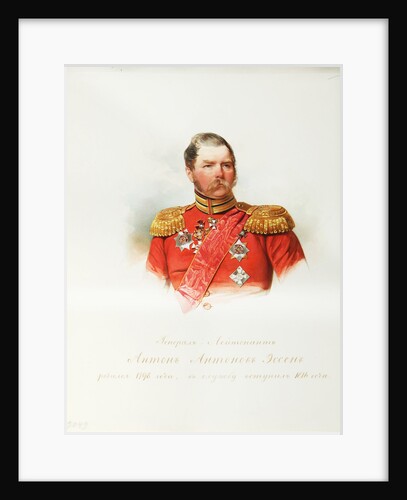 Portrait of General Anton Antonovich von Essen by Vladimir Ivanovich Hau