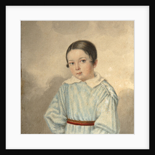 Portrait of N.M. Schwarz, 1839 by Andrei Joseph Hintz