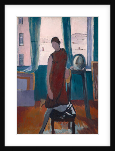 In the studio, 1929 by Konstantin Nikolayevich Istomin