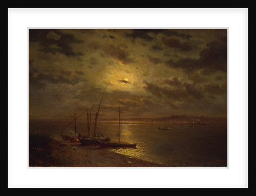 Moonlit Night, 1870s by Lev Lyvovich Kamenev