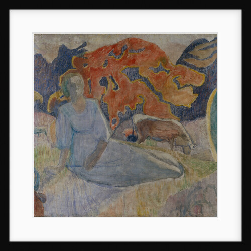 Shepherd girl, 1907 by Alexei Yeremeevich Karev