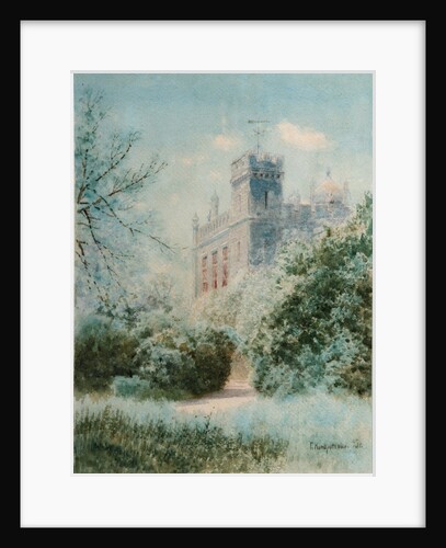 The Vorontsovsky Palace. Crimea, 1895 by Gavriil Pavlovich Kondratenko