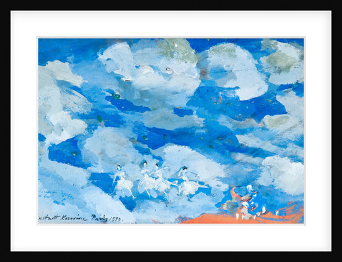 Ballet dancers, 1930 by Konstantin Alexeyevich Korovin